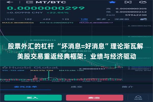 股票外汇的杠杆 “坏消息=好消息”理论渐瓦解 美股交易重返经典框架：业绩与经济驱动
