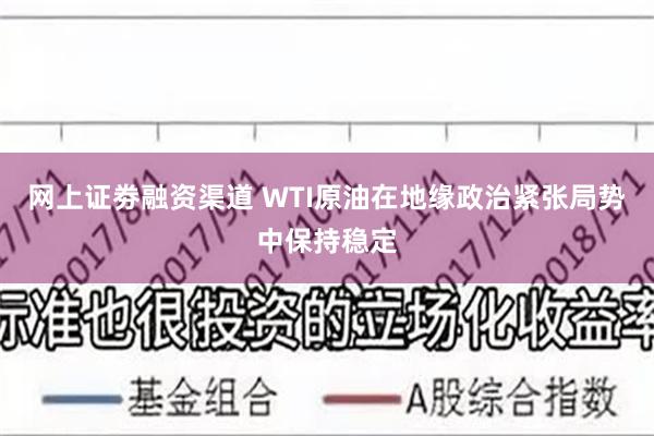 网上证劵融资渠道 WTI原油在地缘政治紧张局势中保持稳定